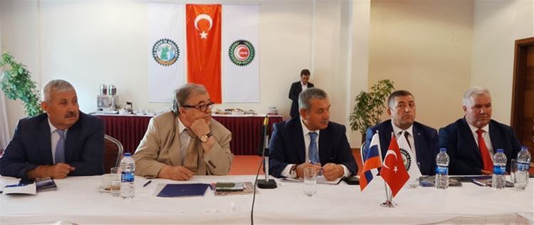 ÖZ ORMAN –İŞ and TRADE UNIONS OF INDEPENDENT STATES MET IN ANTALYA